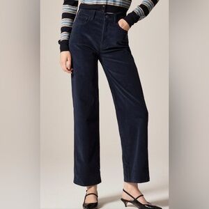 JCrew Slim Wide Corduroy Pants